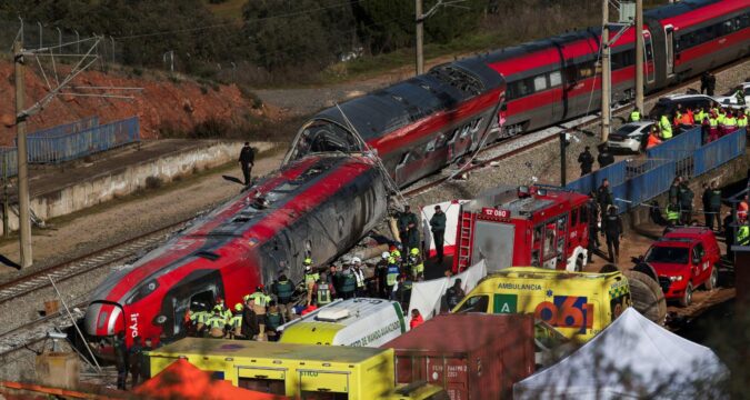 Pope ‘deeply saddened’ by deadly high-speed train collision in Spain