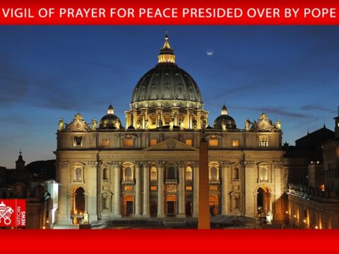 April 11 2026, Prayer Vigil for Peace – Pope Leo XIV April 11 2026, Prayer Vigil for Peace – Pope Leo XIV