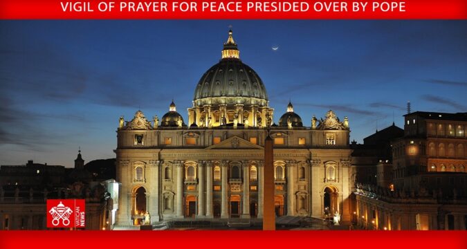April 11 2026, Prayer Vigil for Peace – Pope Leo XIV