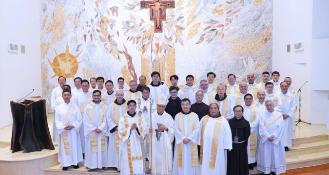 Franciscan friar ordained to diaconate Franciscan friar ordained to diaconate
