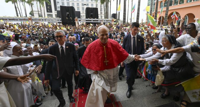 Pope Leo XIV honours Pope Francis as he arrives in Equatorial Guinea