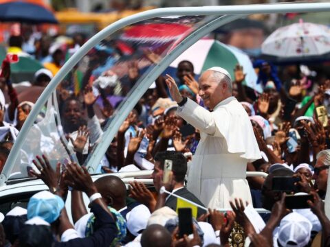Pope Leo decries violence and exploitation, during trip to Angola