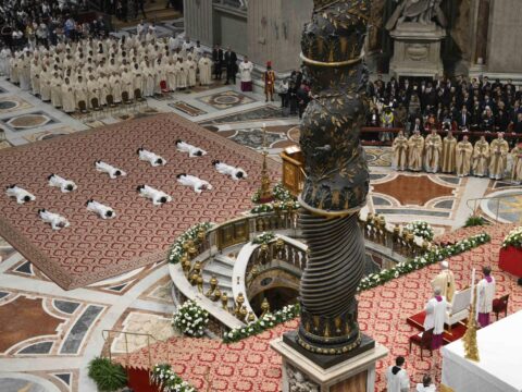 Pope Leo to new priests: Keep Church door open, don’t be an obstacle