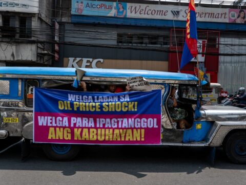 Oil sticker shock exposes cost of war on Philippine poor Oil sticker shock exposes cost of war on Philippine poor