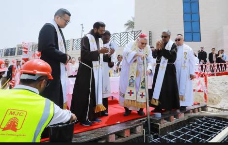 Ground breaking event for the apostolic vicariate of Northern Arabia Ground breaking event for the apostolic vicariate of Northern Arabia