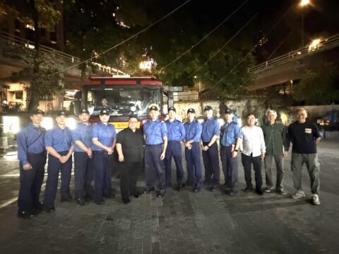 Fire drill at St. Joseph’s