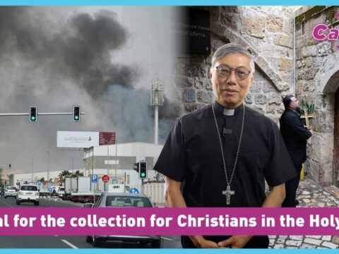 Appeal for the collection for Christians in the Holy Land