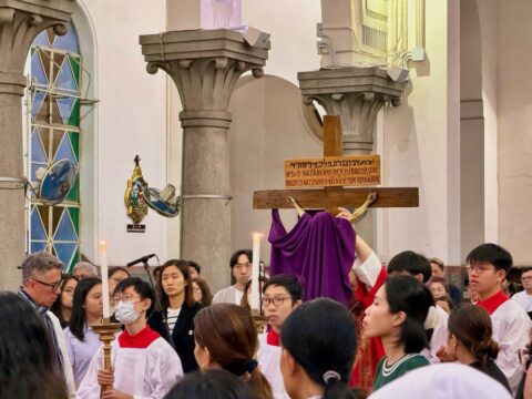 Good Friday of the Lord’s Passion at St. Teresa’s Church, Kowloon