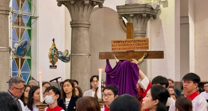 Good Friday of the Lord’s Passion at St. Teresa’s Church, Kowloon