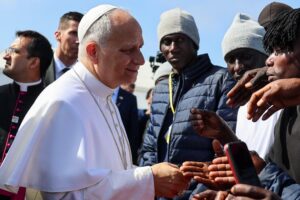 Reflecting on Spain trip, pope says migration challenge calls for a civilisation of love