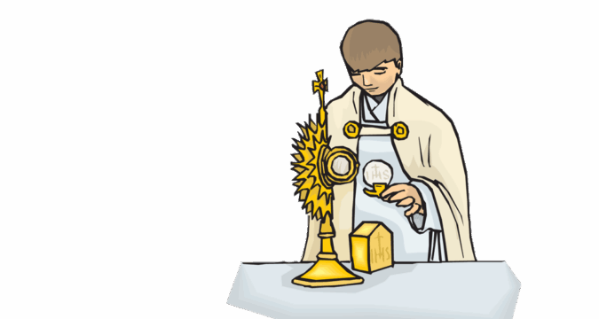 The priests who carry us