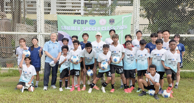 Summer soccer project empowers the displaced 