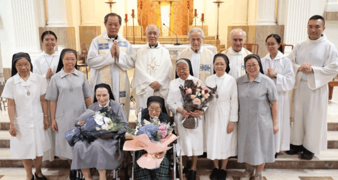 Canossian sisters celebrate diamond and platinum jubilees of religious life Canossian sisters celebrate diamond and platinum jubilees of religious life