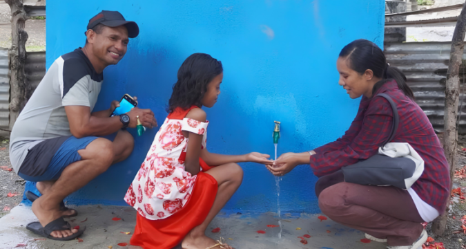 Jesuits’ clean water project transforms daily life for people in rural Timor-Leste