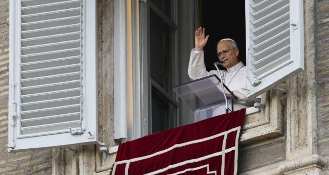 Pope Leo returns to Vatican window for Angelus days after lung surgery Pope Leo returns to Vatican window for Angelus days after lung surgery